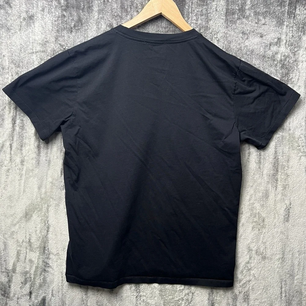 Helmut Lang Thanks Helmut Logo Black Shirt Size XL Luxury Designer - Picture 5 of 7